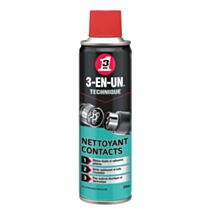 Spray nettoyant contact Technique - 250ml - 3-EN-1